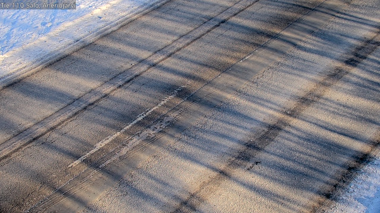 Weather Camera Image Road 110 Salo, Kitula, Salo, Varsinais-Suomi