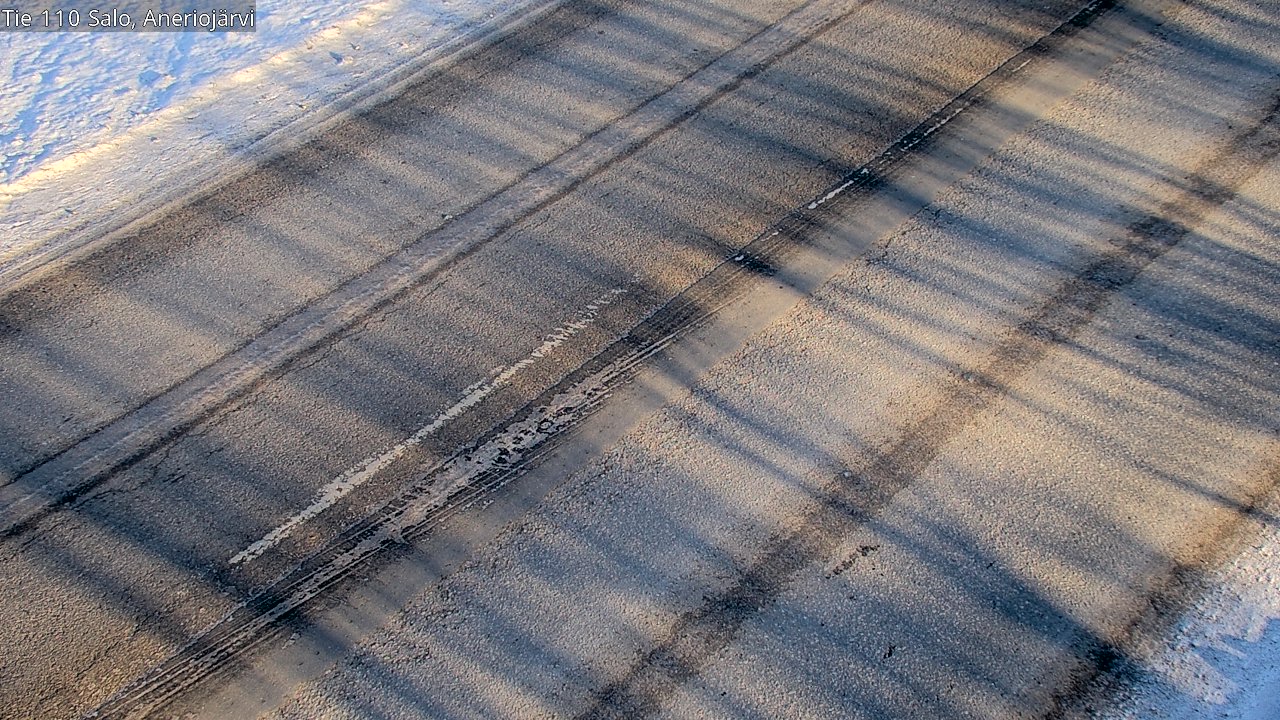 Weather Camera Image Road 110 Salo, Kitula, Salo, Varsinais-Suomi