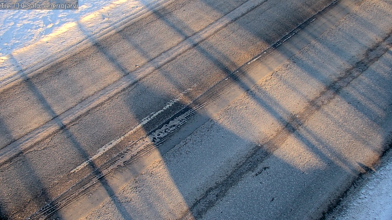 Weather Camera Image Road 110 Salo, Kitula, Salo, Varsinais-Suomi