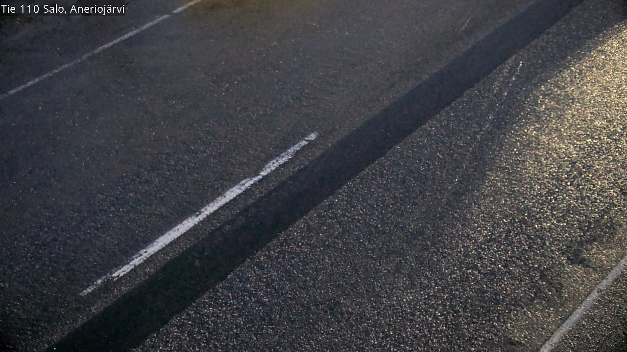 Weather Camera Image Väg 110 Salo, Kitula, Salo, Varsinais-Suomi