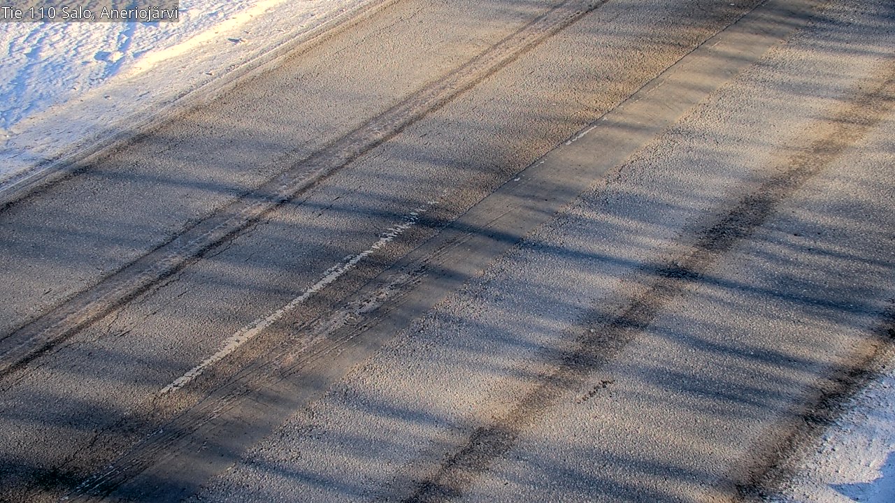 Weather Camera Image Road 110 Salo, Kitula, Salo, Varsinais-Suomi