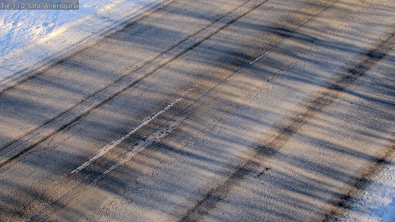 Weather Camera Image Road 110 Salo, Kitula, Salo, Varsinais-Suomi