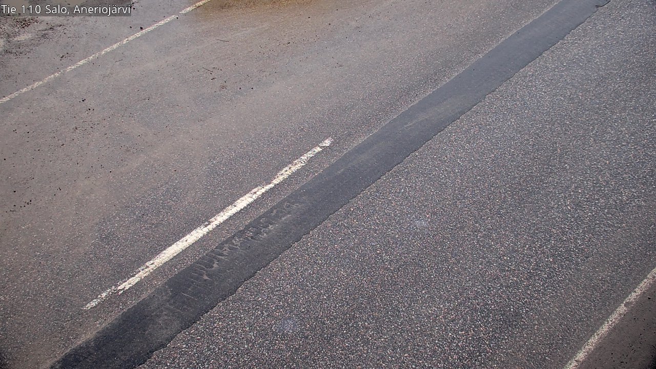 Weather Camera Image Väg 110 Salo, Kitula, Salo, Varsinais-Suomi
