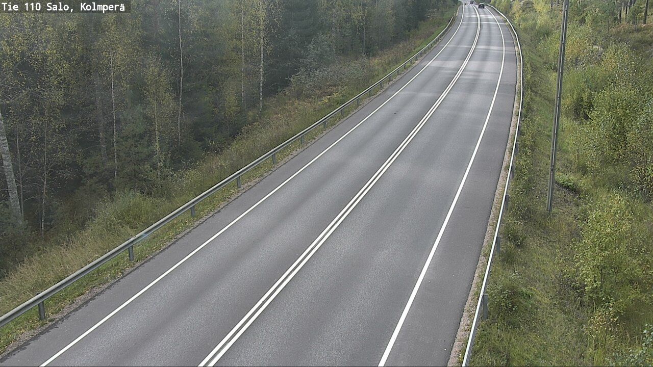 Weather Camera Image Road 110 Salo, Kolmperä, Salo, Varsinais-Suomi