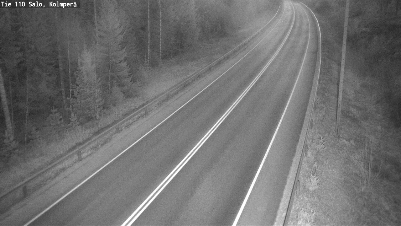 Weather Camera Image Väg 110 Salo, Kolmperä, Salo, Varsinais-Suomi