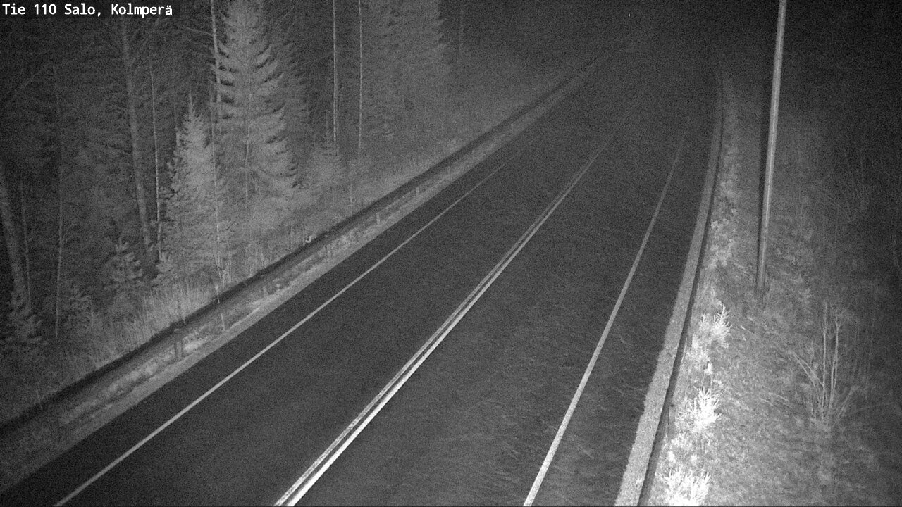 Weather Camera Image Road 110 Salo, Kolmperä, Salo, Varsinais-Suomi