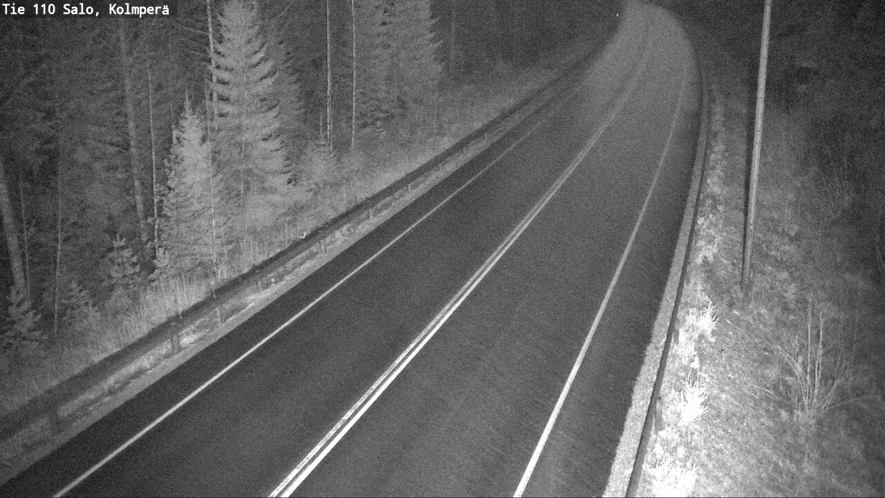 Weather Camera Image Road 110 Salo, Kolmperä, Salo, Varsinais-Suomi