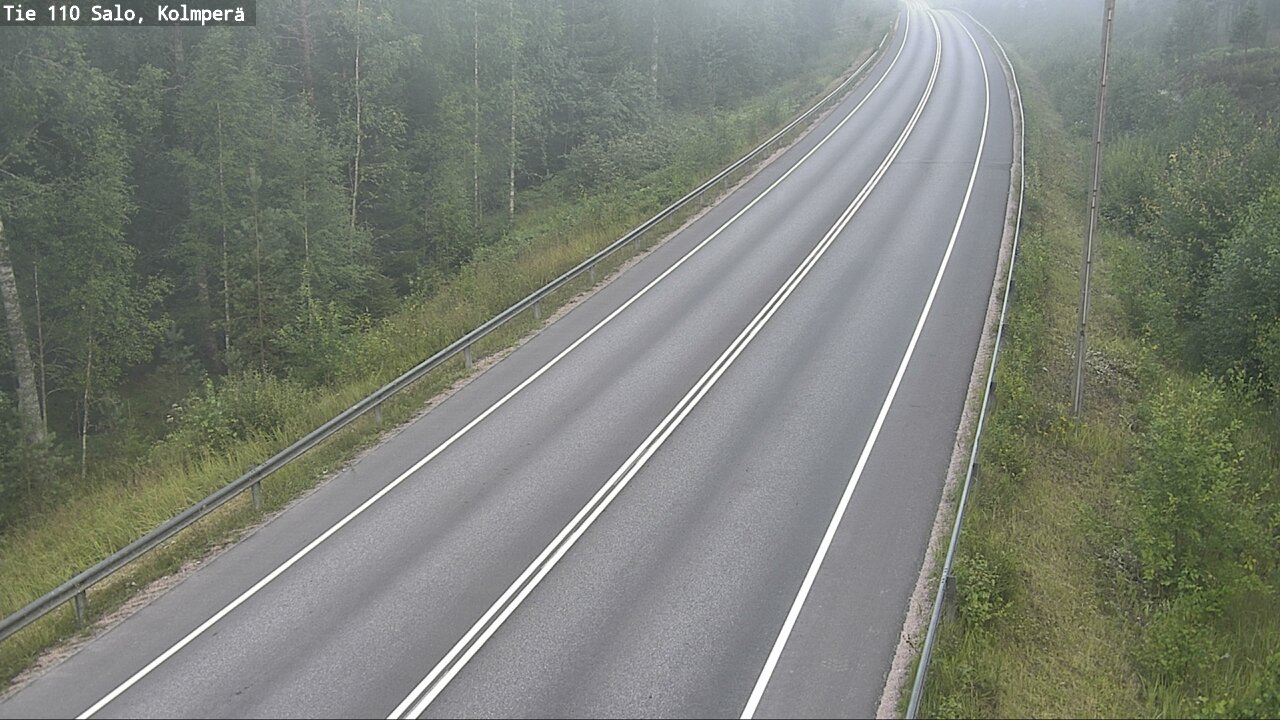 Weather Camera Image Väg 110 Salo, Kolmperä, Salo, Varsinais-Suomi