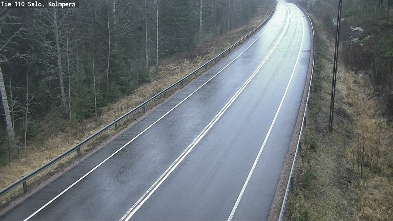 Weather Camera Image Road 110 Salo, Kolmperä, Salo, Varsinais-Suomi