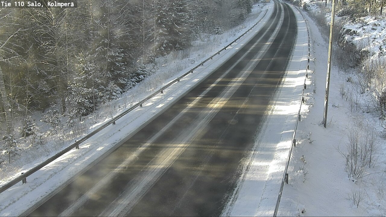 Weather Camera Image Road 110 Salo, Kolmperä, Salo, Varsinais-Suomi