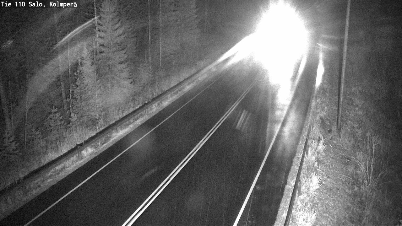 Weather Camera Image Road 110 Salo, Kolmperä, Salo, Varsinais-Suomi