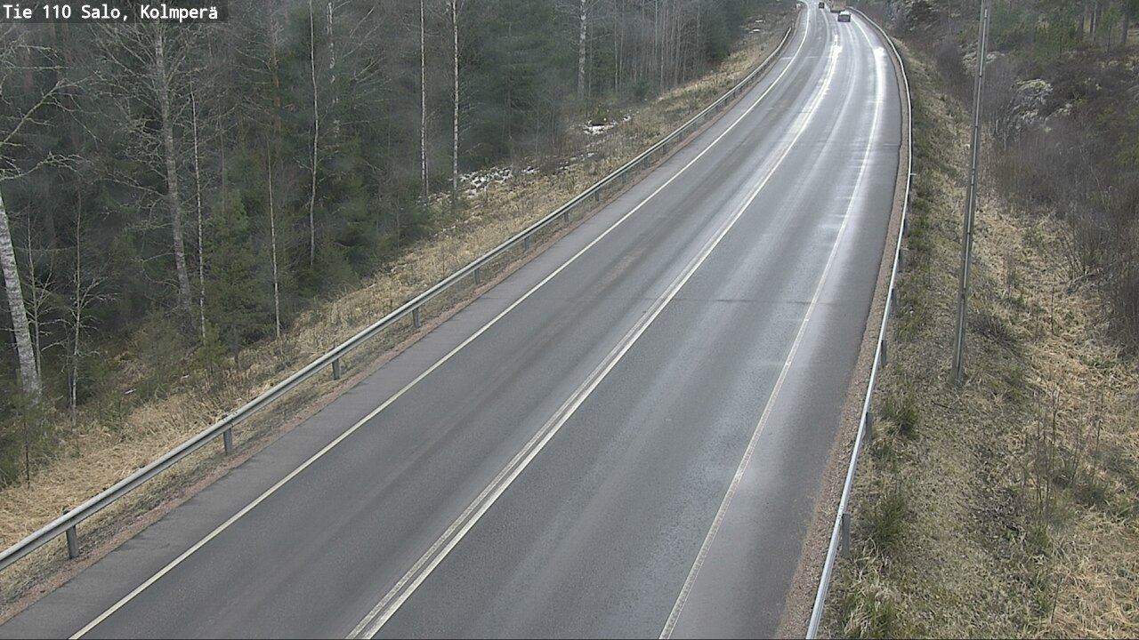 Weather Camera Image Road 110 Salo, Kolmperä, Salo, Varsinais-Suomi