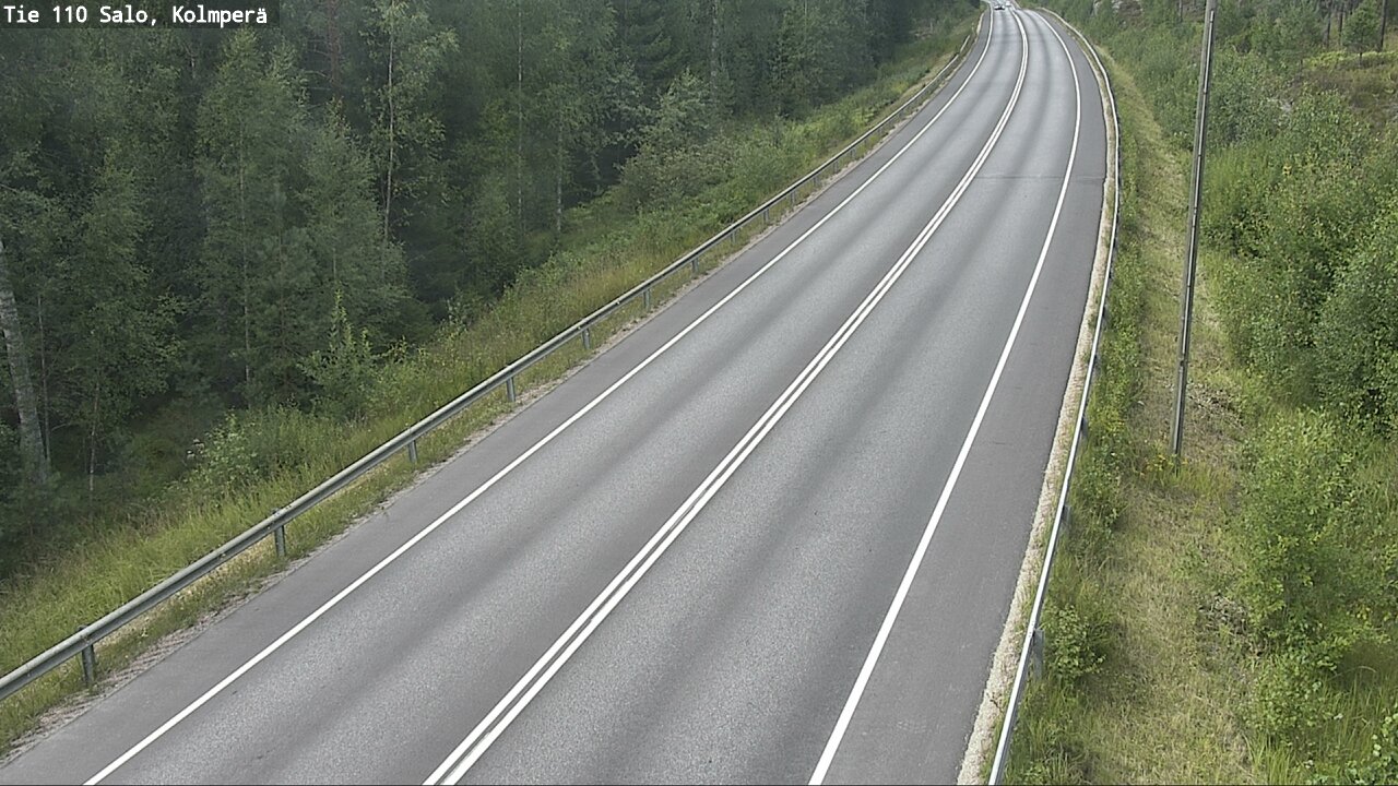 Weather Camera Image Väg 110 Salo, Kolmperä, Salo, Varsinais-Suomi