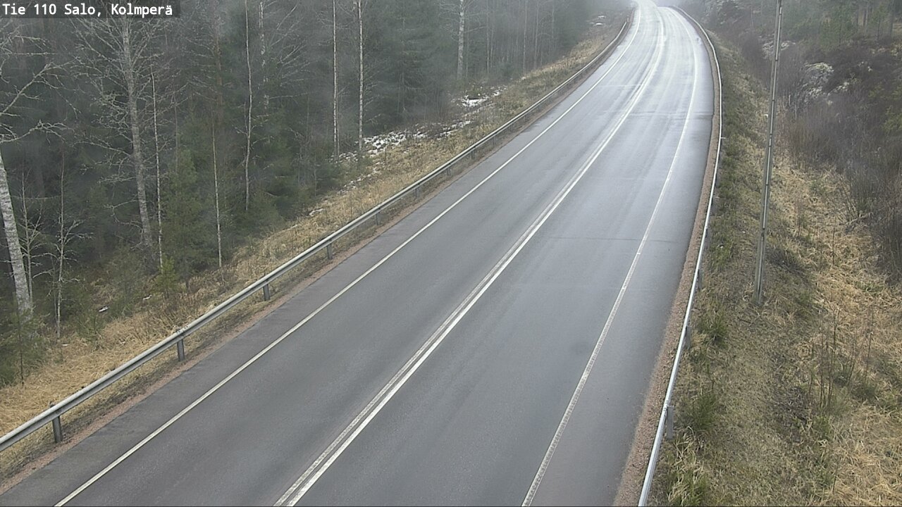 Weather Camera Image Road 110 Salo, Kolmperä, Salo, Varsinais-Suomi