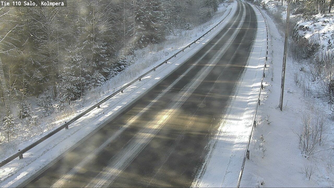 Weather Camera Image Road 110 Salo, Kolmperä, Salo, Varsinais-Suomi