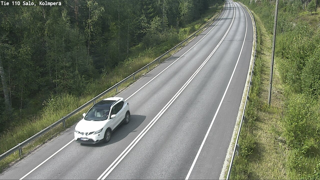 Weather Camera Image Väg 110 Salo, Kolmperä, Salo, Varsinais-Suomi