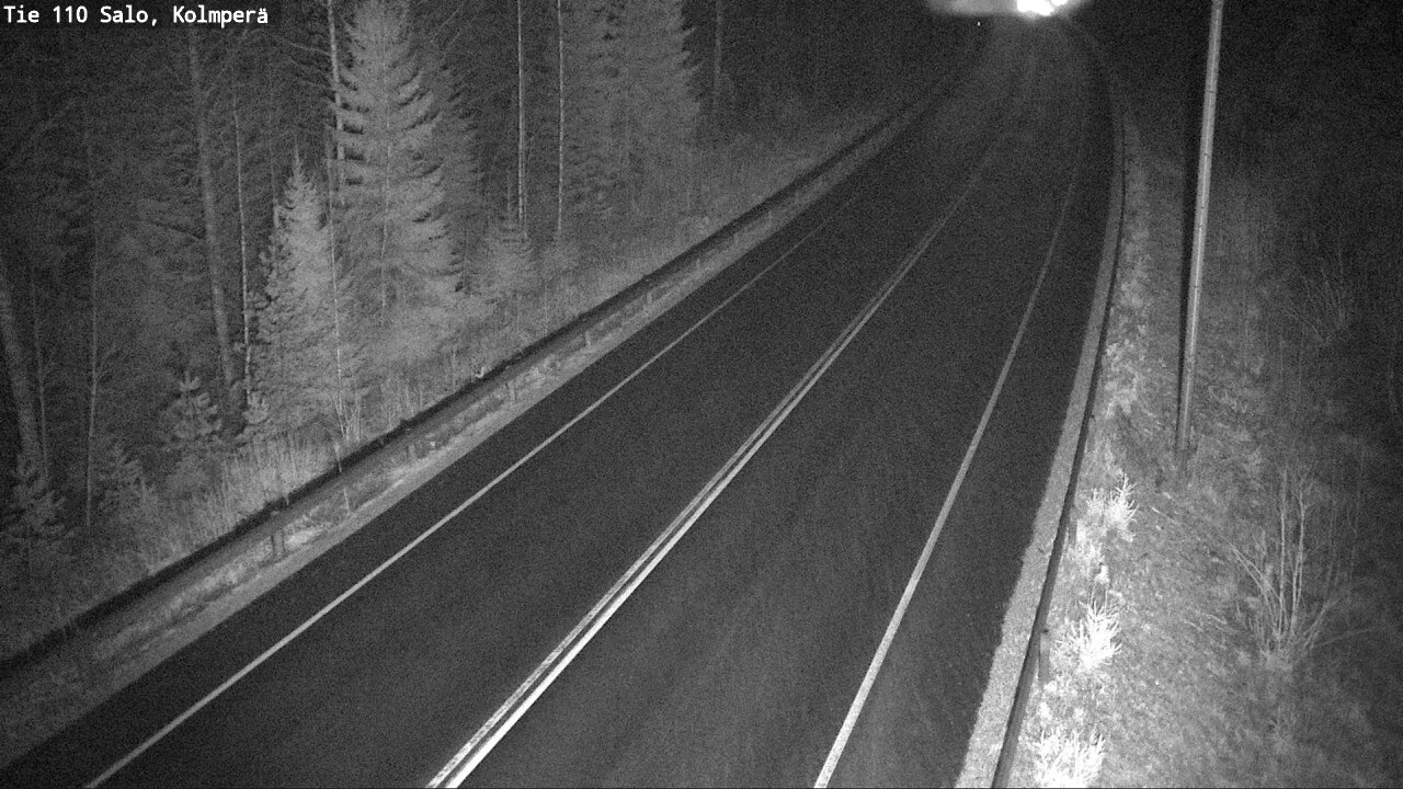 Weather Camera Image Road 110 Salo, Kolmperä, Salo, Varsinais-Suomi