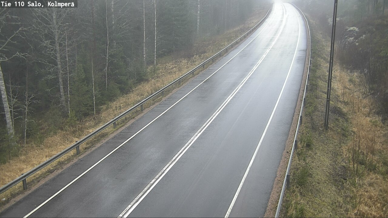 Weather Camera Image Road 110 Salo, Kolmperä, Salo, Varsinais-Suomi