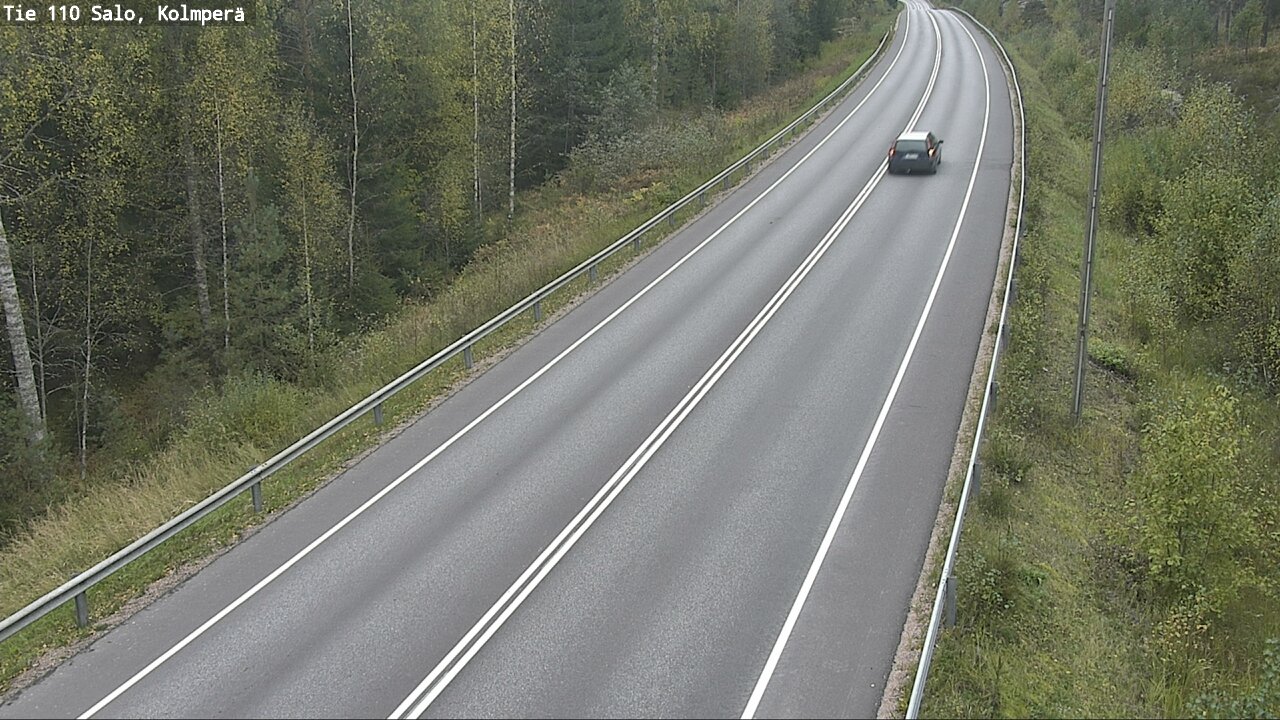 Weather Camera Image Väg 110 Salo, Kolmperä, Salo, Varsinais-Suomi
