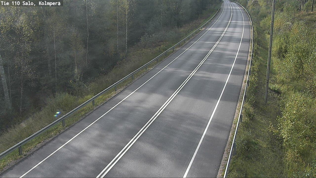 Weather Camera Image Road 110 Salo, Kolmperä, Salo, Varsinais-Suomi