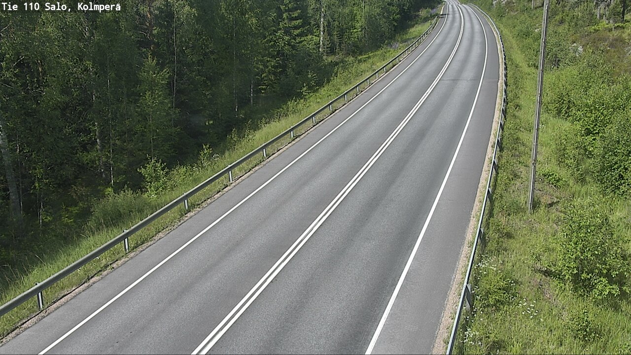 Kelikamerat Kuva Tie 110 Salo, Kolmperä, Salo, Varsinais-Suomi
