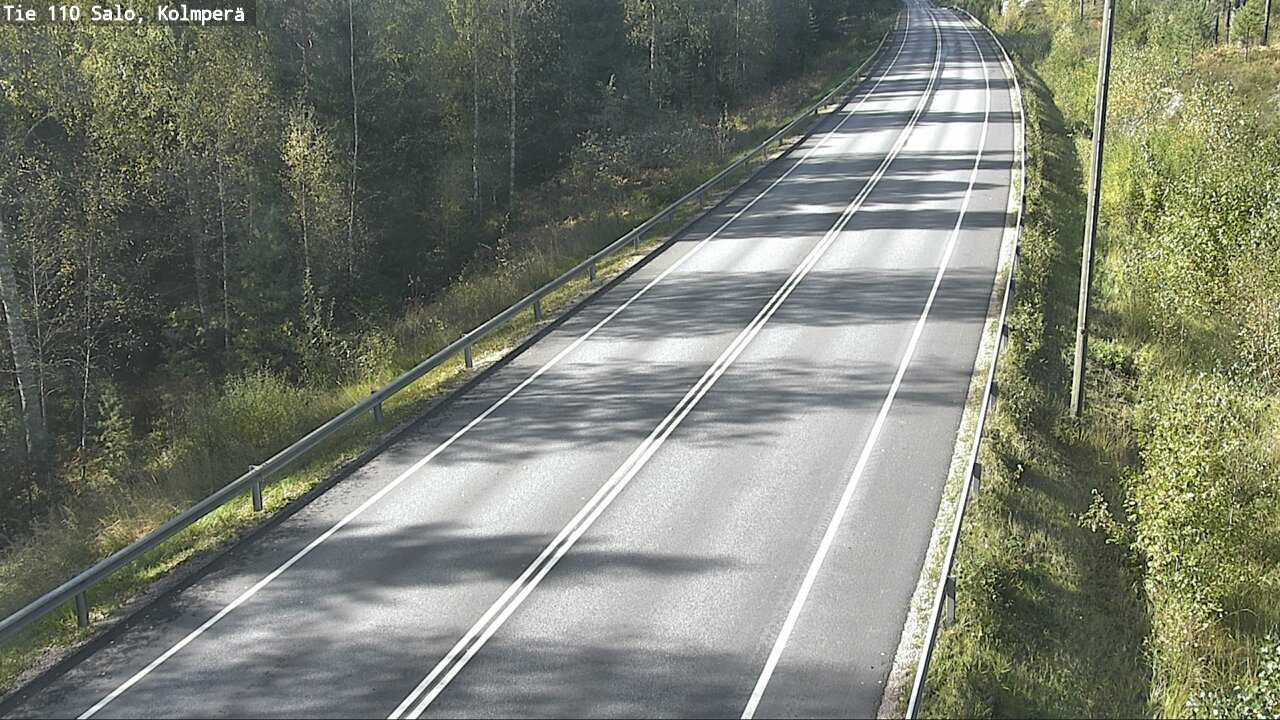 Weather Camera Image Road 110 Salo, Kolmperä, Salo, Varsinais-Suomi