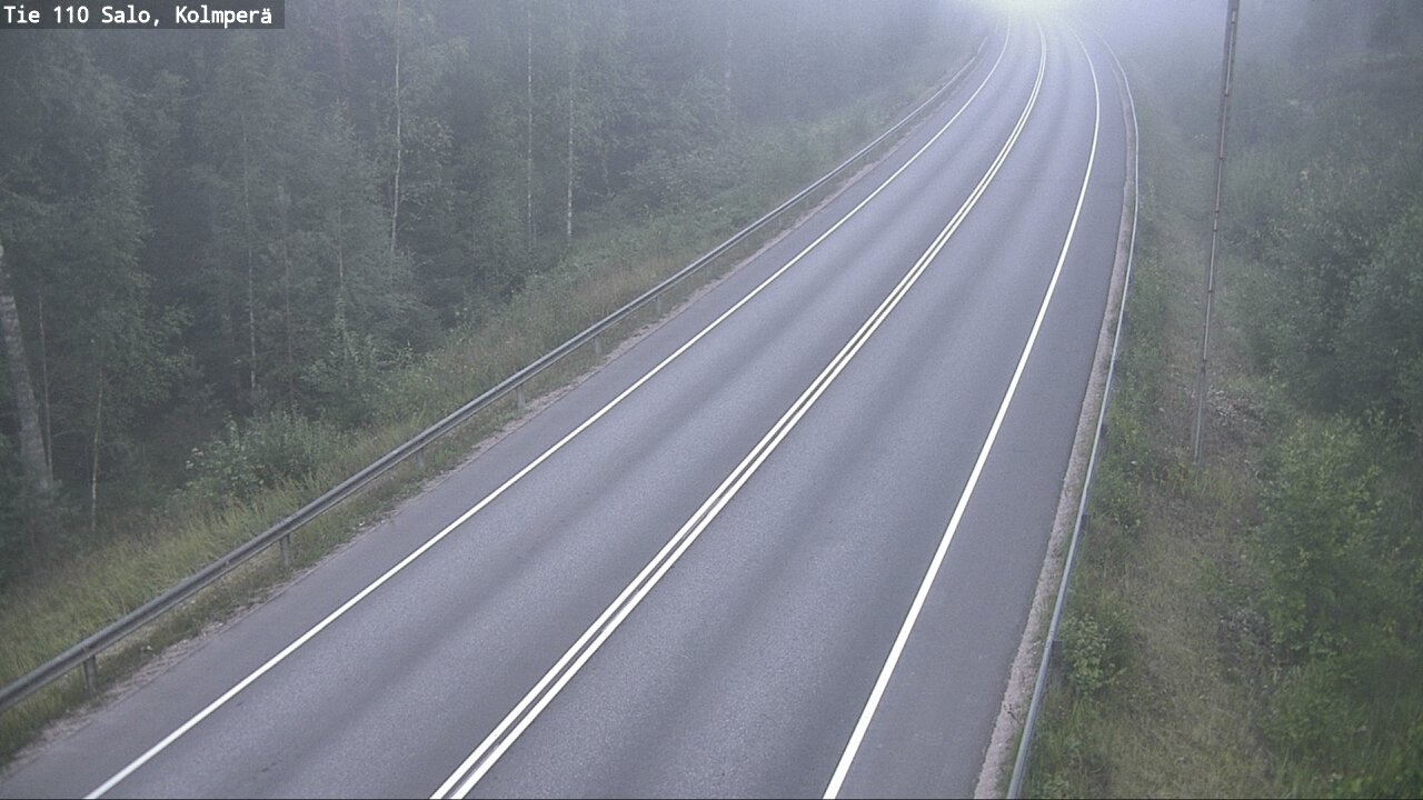 Weather Camera Image Väg 110 Salo, Kolmperä, Salo, Varsinais-Suomi