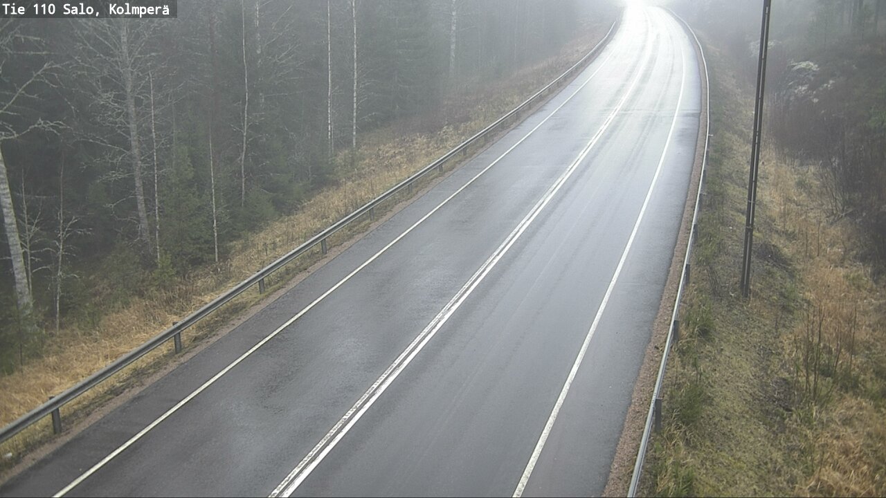 Weather Camera Image Road 110 Salo, Kolmperä, Salo, Varsinais-Suomi