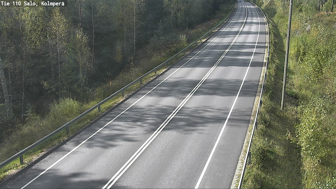 Weather Camera Image Road 110 Salo, Kolmperä, Salo, Varsinais-Suomi
