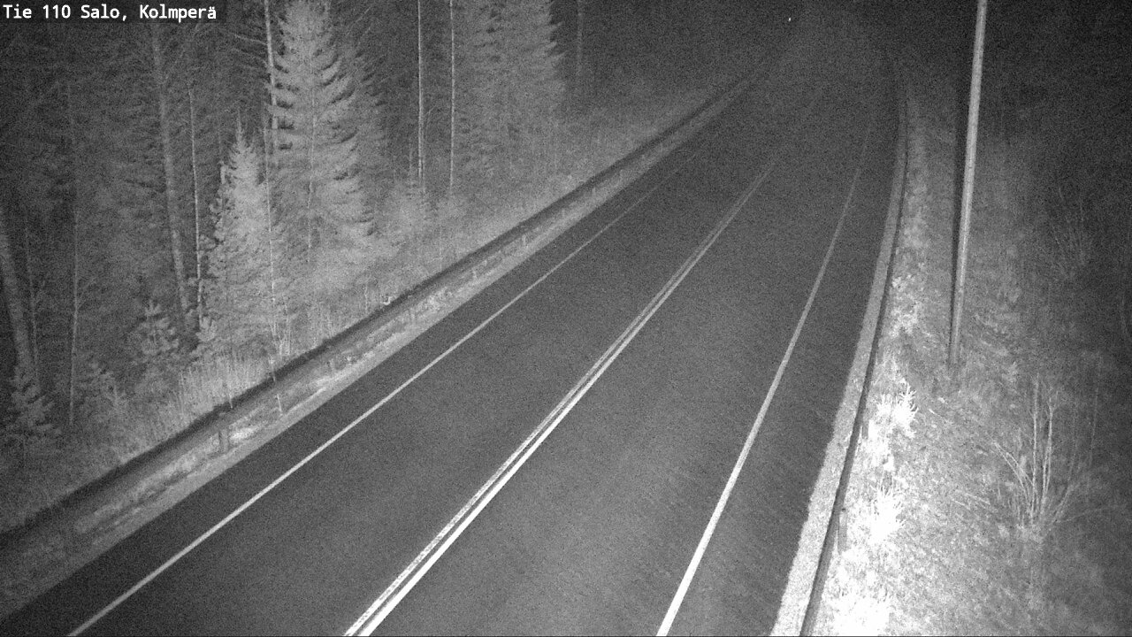 Weather Camera Image Road 110 Salo, Kolmperä, Salo, Varsinais-Suomi