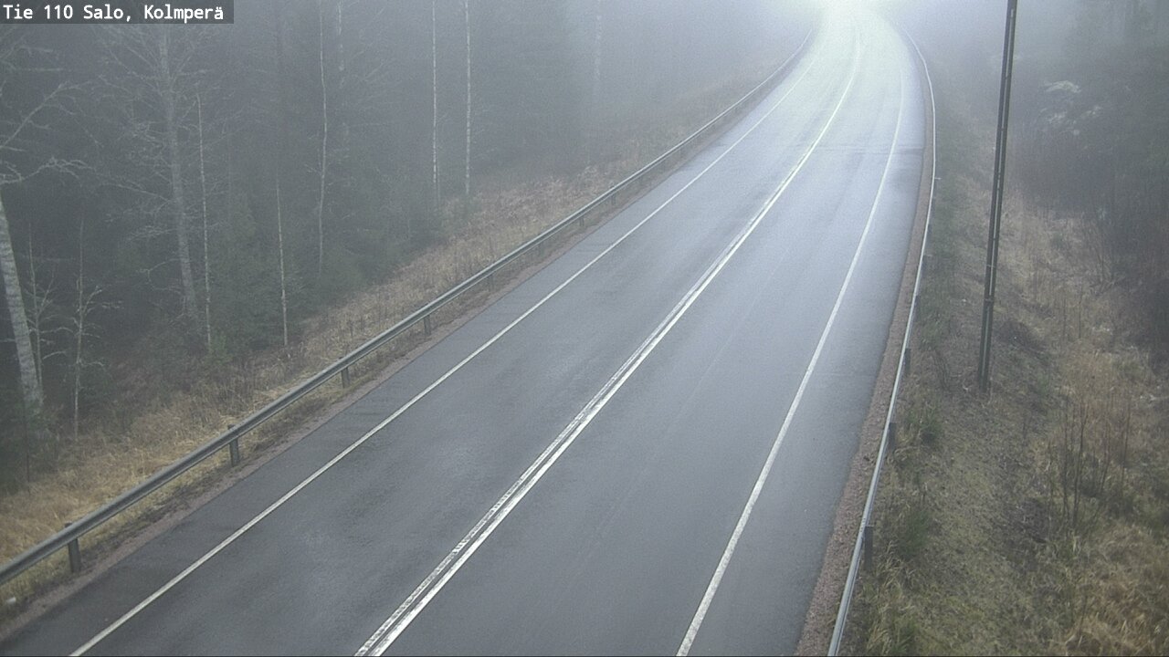 Weather Camera Image Road 110 Salo, Kolmperä, Salo, Varsinais-Suomi