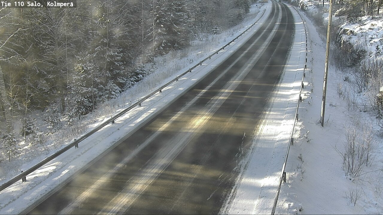 Weather Camera Image Road 110 Salo, Kolmperä, Salo, Varsinais-Suomi