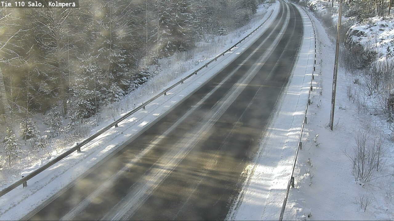 Weather Camera Image Väg 110 Salo, Kolmperä, Salo, Varsinais-Suomi