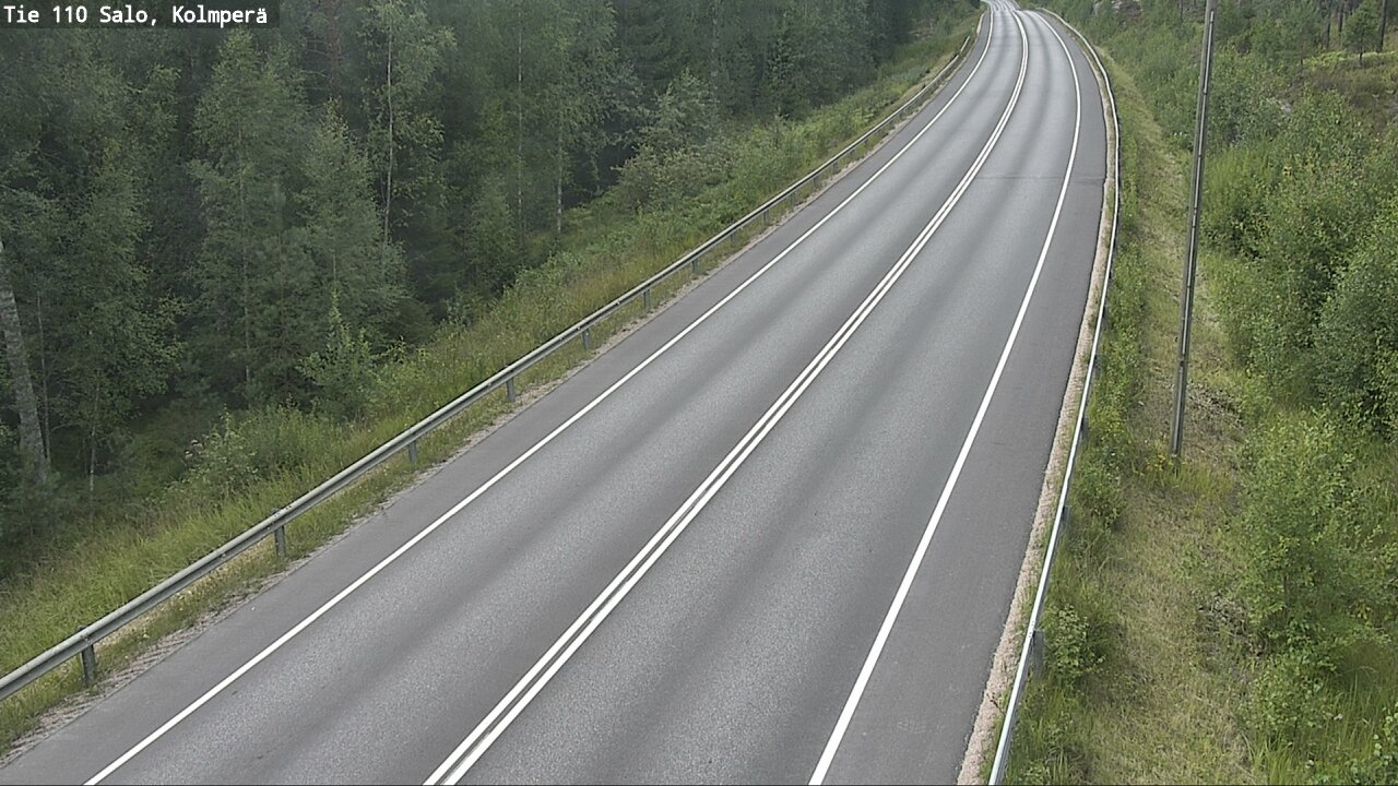 Weather Camera Image Väg 110 Salo, Kolmperä, Salo, Varsinais-Suomi