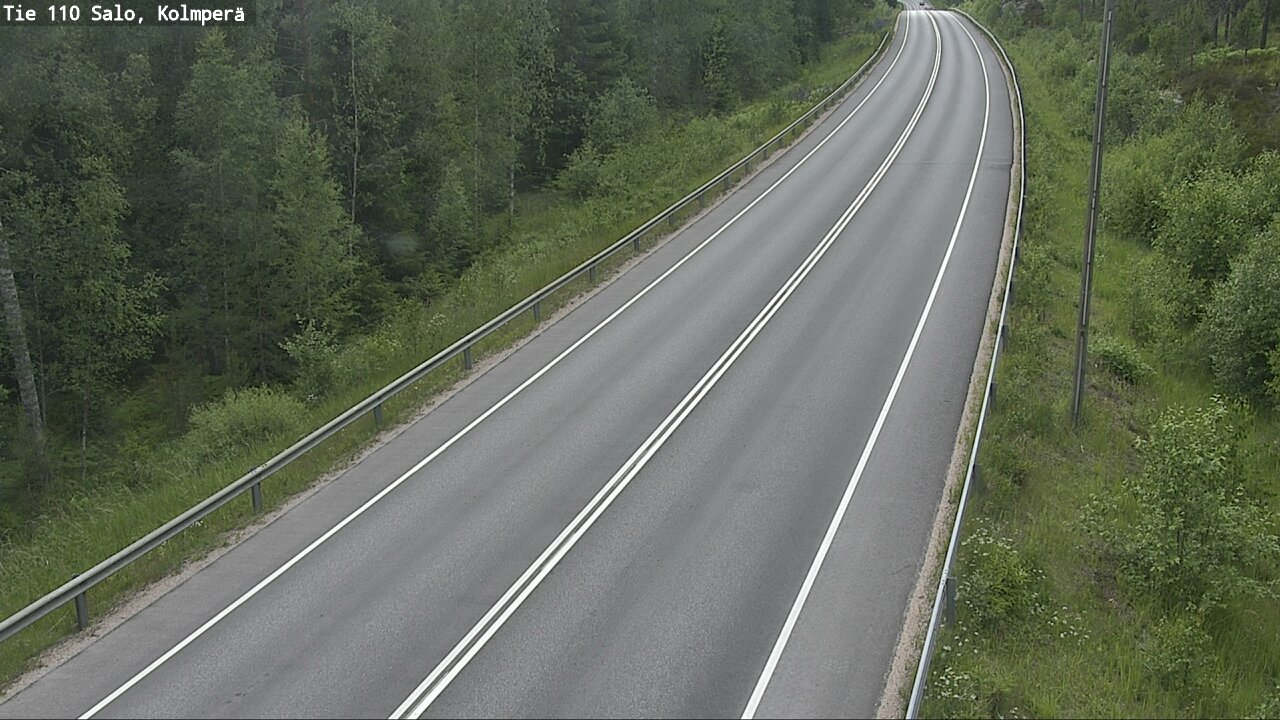 Weather Camera Image Road 110 Salo, Kolmperä, Salo, Varsinais-Suomi