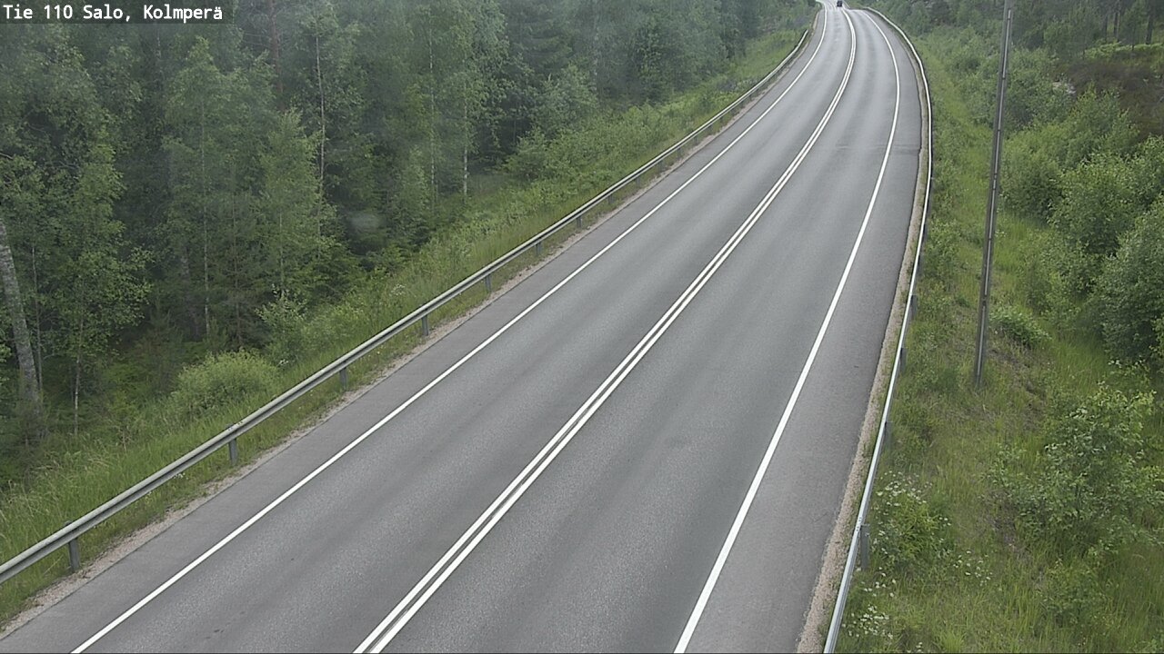 Weather Camera Image Road 110 Salo, Kolmperä, Salo, Varsinais-Suomi