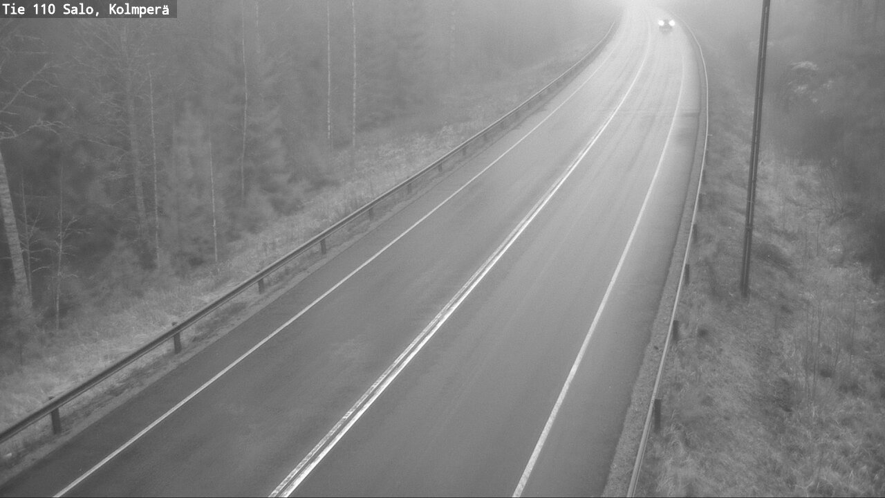 Weather Camera Image Road 110 Salo, Kolmperä, Salo, Varsinais-Suomi