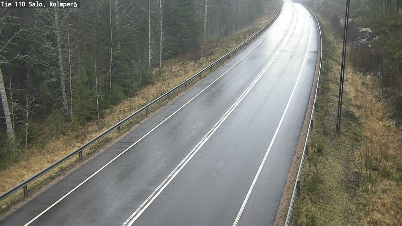 Weather Camera Image Road 110 Salo, Kolmperä, Salo, Varsinais-Suomi