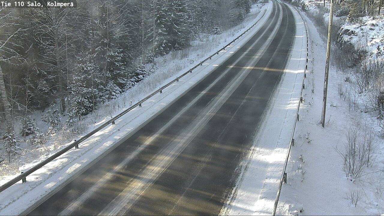 Weather Camera Image Väg 110 Salo, Kolmperä, Salo, Varsinais-Suomi