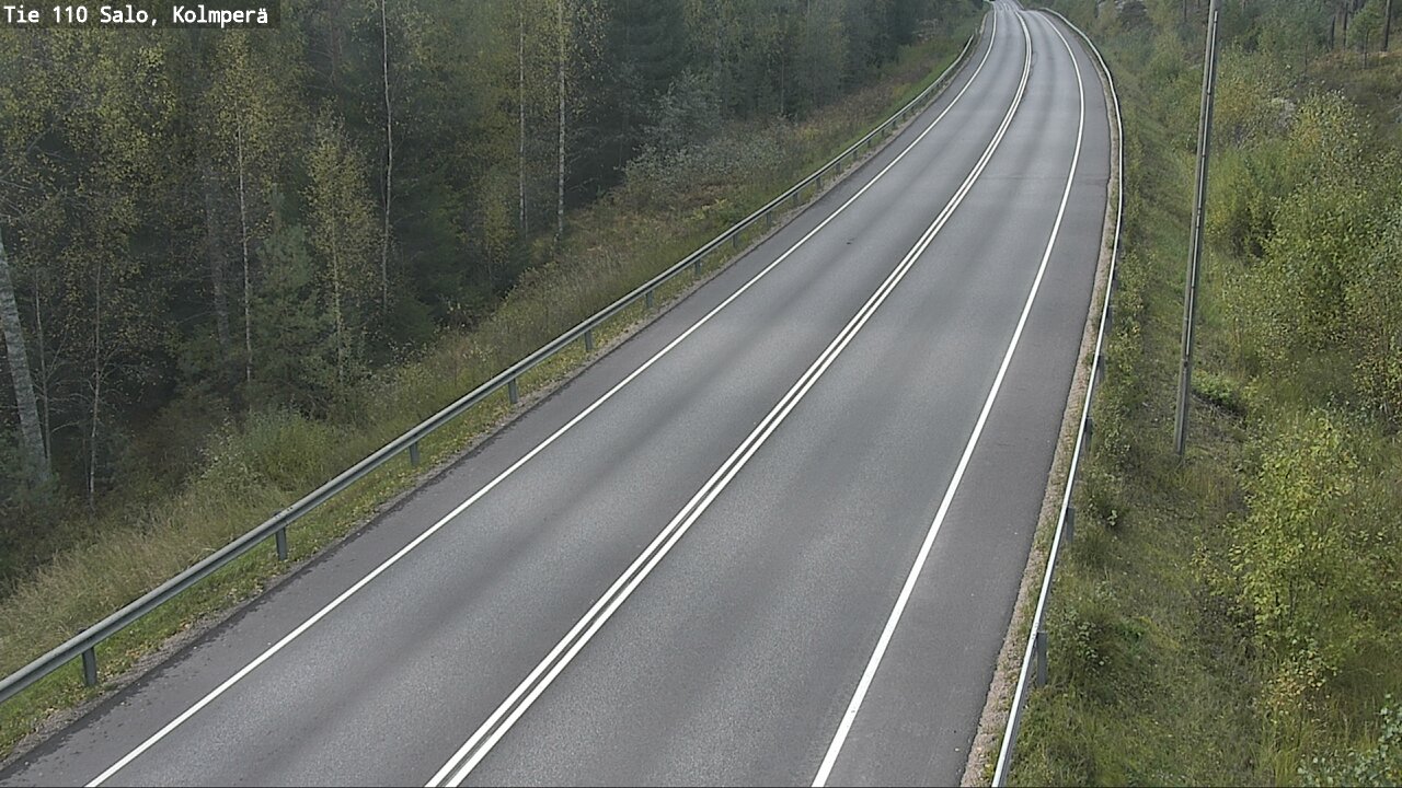 Weather Camera Image Road 110 Salo, Kolmperä, Salo, Varsinais-Suomi