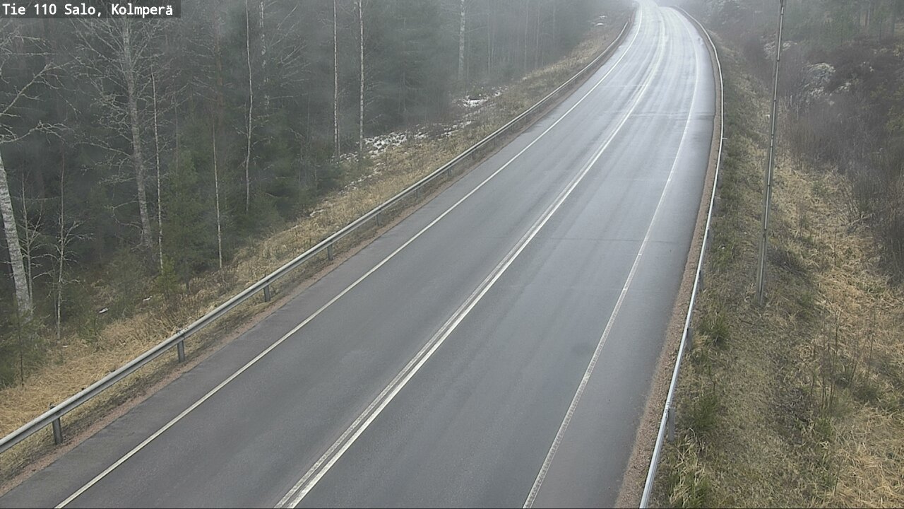 Weather Camera Image Road 110 Salo, Kolmperä, Salo, Varsinais-Suomi
