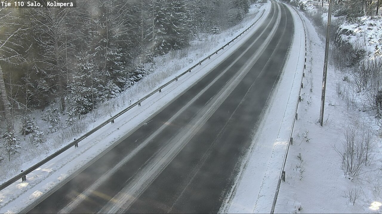 Weather Camera Image Väg 110 Salo, Kolmperä, Salo, Varsinais-Suomi