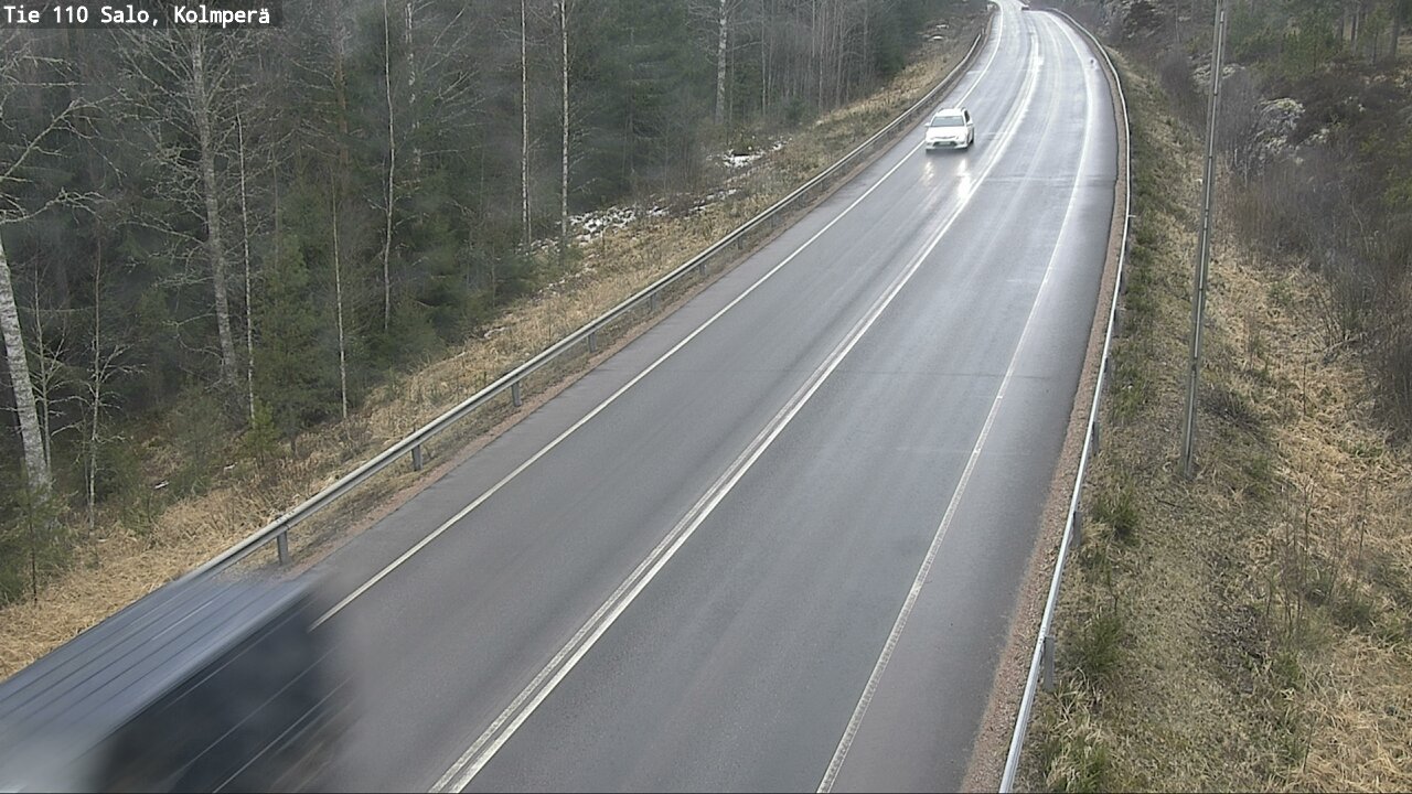 Weather Camera Image Road 110 Salo, Kolmperä, Salo, Varsinais-Suomi