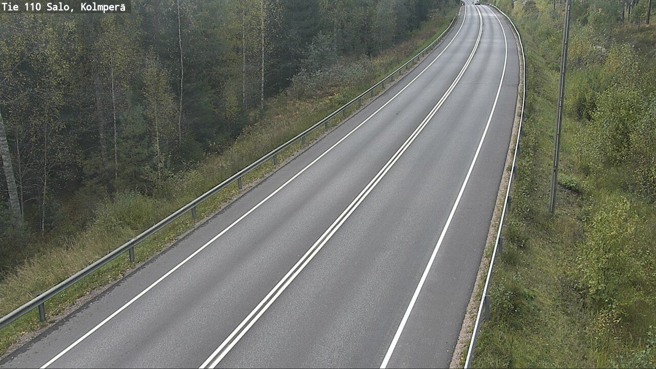 Weather Camera Image Road 110 Salo, Kolmperä, Salo, Varsinais-Suomi