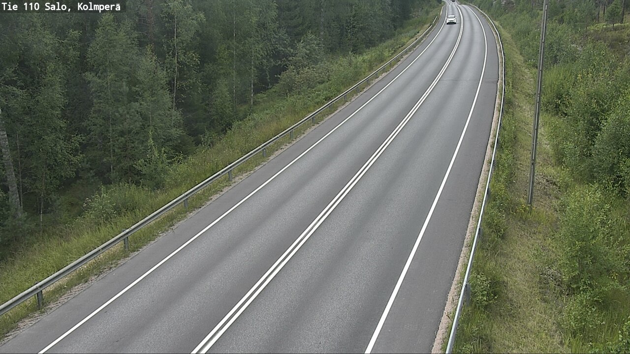 Weather Camera Image Väg 110 Salo, Kolmperä, Salo, Varsinais-Suomi