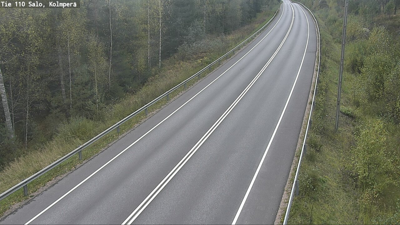 Weather Camera Image Väg 110 Salo, Kolmperä, Salo, Varsinais-Suomi