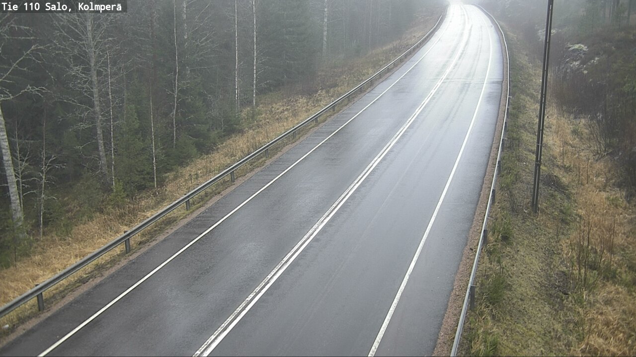 Weather Camera Image Road 110 Salo, Kolmperä, Salo, Varsinais-Suomi