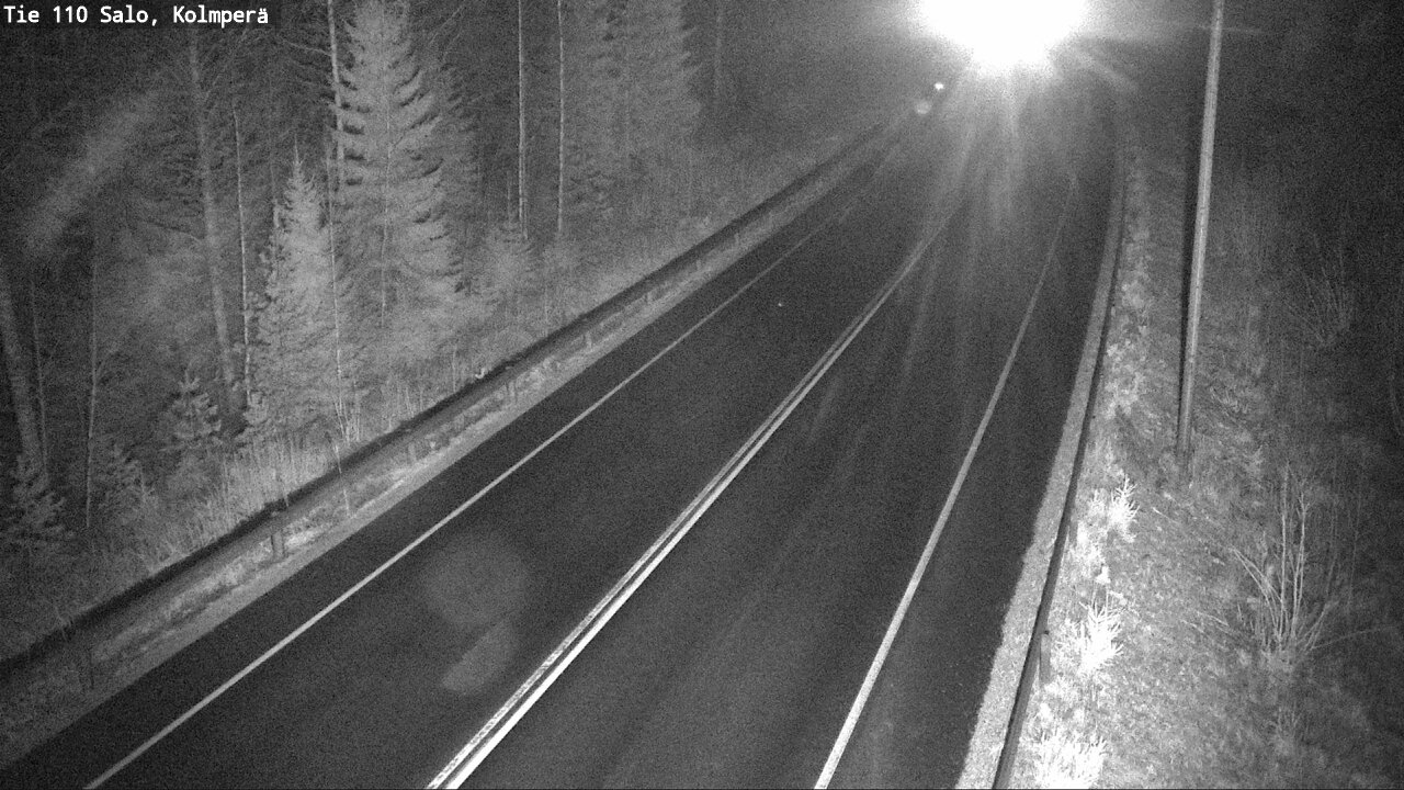 Weather Camera Image Road 110 Salo, Kolmperä, Salo, Varsinais-Suomi