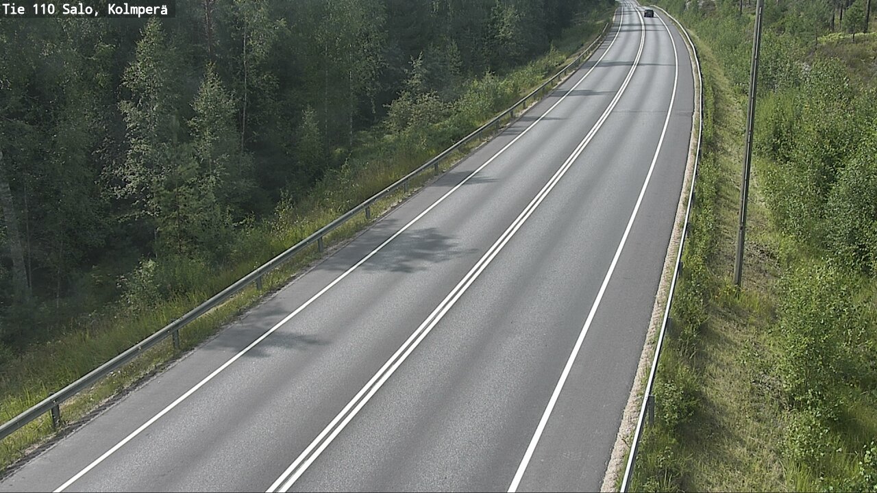Weather Camera Image Road 110 Salo, Kolmperä, Salo, Varsinais-Suomi