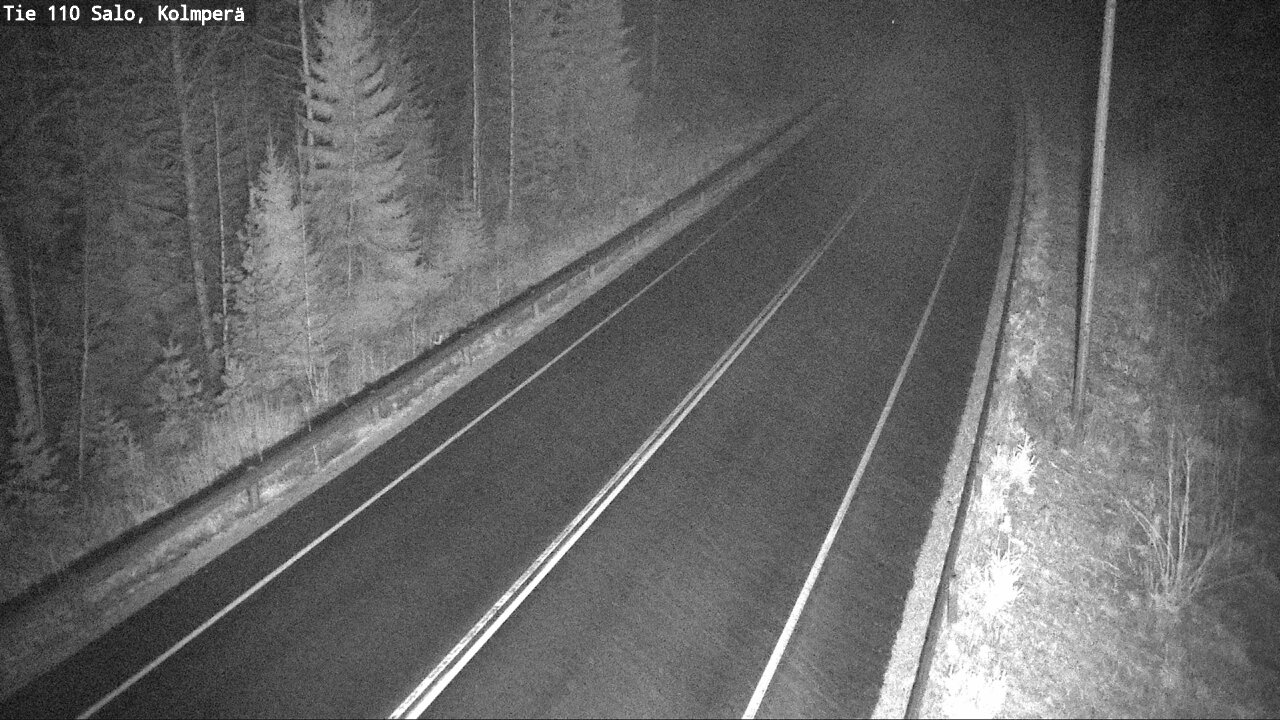 Weather Camera Image Road 110 Salo, Kolmperä, Salo, Varsinais-Suomi